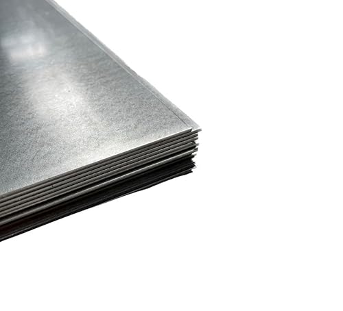PSB STAHL AUF MASS Blechstreifen Zuschnitt Stahlblech Feinblech Stahlplatte Blech Streifen 2mm Stärke verzinkt (80x1000mm) von PSB STAHL AUF MASS