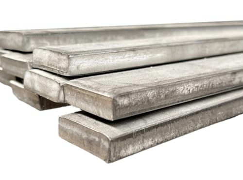 PSB STAHL AUF MASS Flachstahl Edelstahl V2A 1.4301/1.4307 roh Flacheisen Flachstange 15-120mm breiten EN 10058/10088 (40 x 10mm - 2000mm) von PSB STAHL AUF MASS