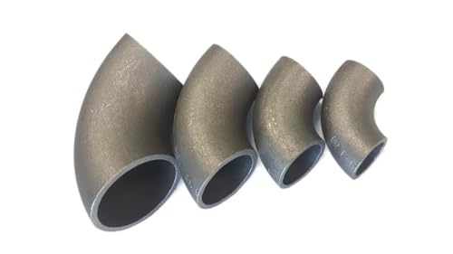 PSB STAHL AUF MASS Rohrbogen 3S 90° Schweißbogen Bogen nahtlos Stahl S235JR DIN 2605 (26,9 x 2,3 mm) von PSB STAHL AUF MASS