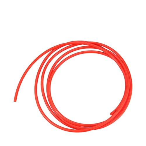 2 Meter/5 Meter lang Luft PU Pneumatikrohr Rohr Pneumatikrohr PU-Rohr Luftschlauch 4 mm 6 mm 8 mm 10 mm 12 mm Schlauchkomponente(2M Red,4x2.5mm) von PSDFJAD