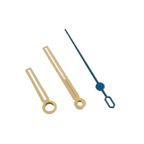 PSDFJAD ZHGUIMING 28,5 mm Zifferblatt und Uhrzeiger, goldenes Nagelskalen-Zifferblatt, grün leuchtende Uhrenersatzteile for das NH35-Uhrwerk(Gold Hands) von PSDFJAD