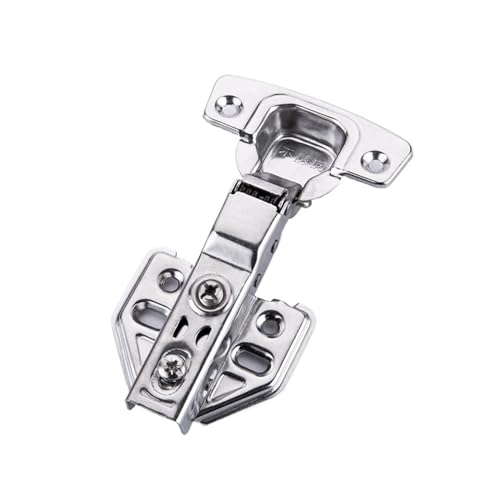 ZHGUIMING 1 stücke Scharnier Edelstahl Tür Hydraulische Scharniere Dämpfer Puffer Soft Close for Schrank Tür Schrank Möbel Hardware(Half Overlay) von PSDFJAD