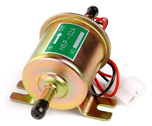 ZHGUIMING 1. 2V 24V. Hohe Qualität Niederdruck Universal Diesel Benzin Benzin Elektrische Kraftstoffpumpe HEP-02A. for das Automotorrad.(12V) von PSDFJAD