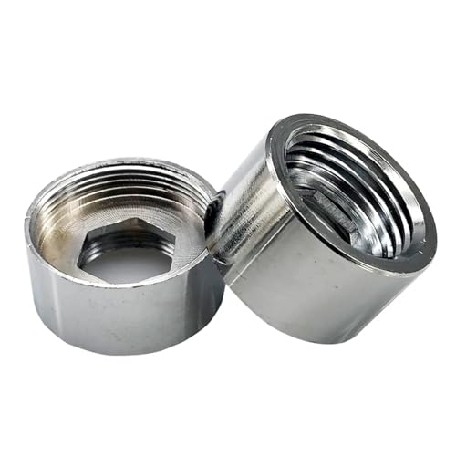 ZHGUIMING 1PC M24 Ändern Zu 16 18 19 20 22 24 1/2'' Weibliche x Weibliche Wasserhahn Adapter Küche Bad Messing wasser Band Joint(F24 X F18) von PSDFJAD