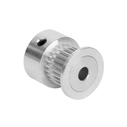 ZHGUIMING 2GT Riemenscheibe GT2 14T/15T/16T/17T/18T/19T/20T/21T/22T/24T/25T/26T/28T/29T/30T Synchronräder 3D-Drucker-Riemenscheibe(Bore 4mm,19T_6MM) von PSDFJAD
