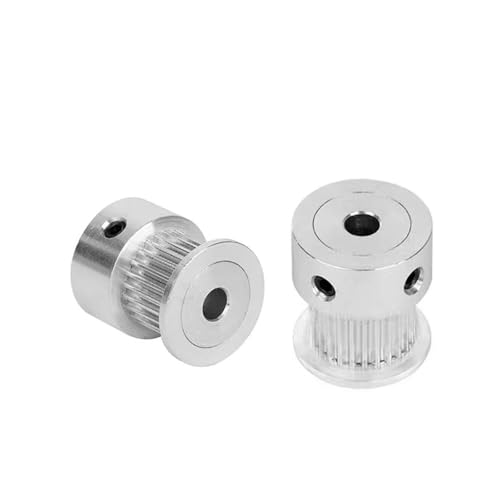 ZHGUIMING 2GT Riemenscheibe GT2 14T/15T/16T/17T/18T/19T/20T/21T/22T/24T/25T/26T/28T/29T/30T Synchronräder 3D-Drucker-Riemenscheibe(Bore 6mm,22T_10MM) von PSDFJAD