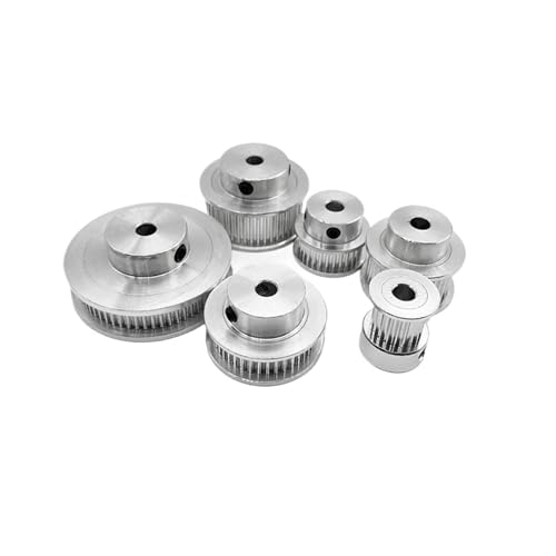 ZHGUIMING 2GT Synchronrad 2M 20T 30T 32T 36T 40T 48T 60T 80 Zahnriemenbreite 6/10mm Blende 5/6/8mm 3D-Drucker GT2 Riemenscheibe(6.35mm,40TEETH_6MM) von PSDFJAD