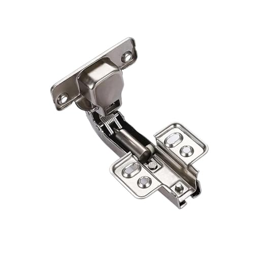ZHGUIMING 2er-Pack 90-Grad-Schrankscharniere mit sanftem Schließmechanismus, 35 mm, hydraulische Türscharniere, Möbelscharnier for gefaltete Schränke und Kleiderschränke von PSDFJAD