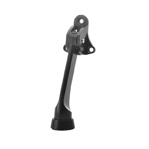 ZHGUIMING 2er-Pack Kickdown-Türstopper, gewerblicher Hochleistungs-Türstopper mit rutschfestem Gummi, Türhalter aus Zinklegierung, Türbeschläge(Black) von PSDFJAD