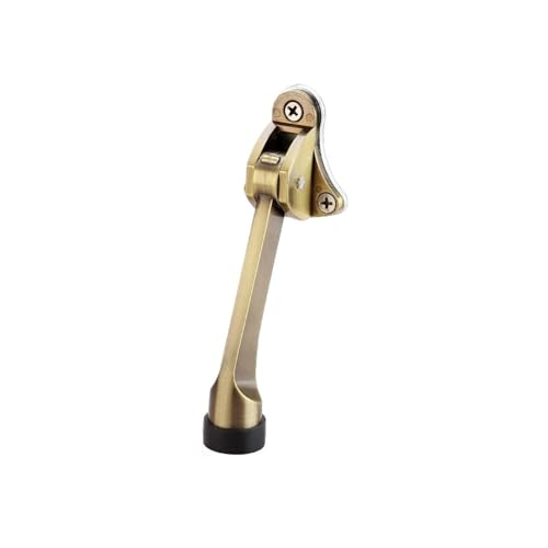 ZHGUIMING 2er-Pack Kickdown-Türstopper, gewerblicher Hochleistungs-Türstopper mit rutschfestem Gummi, Türhalter aus Zinklegierung, Türbeschläge(Green Bronze) von PSDFJAD