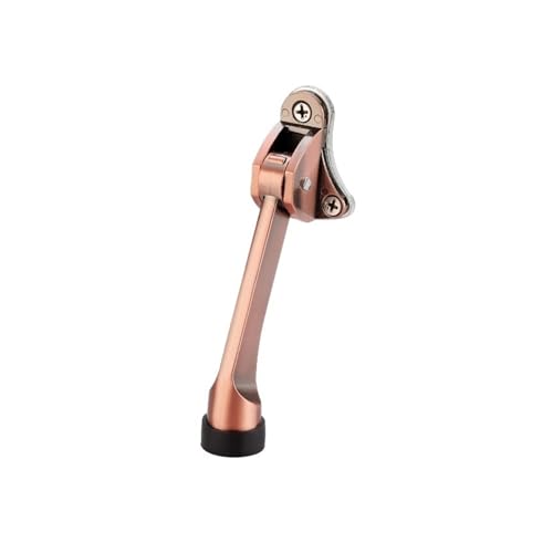 ZHGUIMING 2er-Pack Kickdown-Türstopper, gewerblicher Hochleistungs-Türstopper mit rutschfestem Gummi, Türhalter aus Zinklegierung, Türbeschläge(Red Bronze) von PSDFJAD