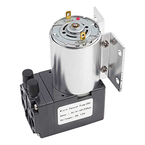 ZHGUIMING DC 12V 5L. / min 120kpa Mini Vakuumpumpe Unterdruck Saugpumpen mit Halter Bomba von PSDFJAD