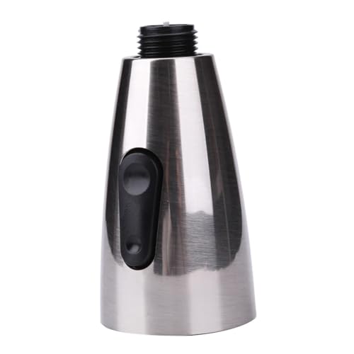 ZHGUIMING Edelstahl 360 Grad drehbar Küche Bad Wasserhahn Kopf 2 Modi einstellbar Waschbecken Becken Filter Wasserhahn(Bianco) von PSDFJAD