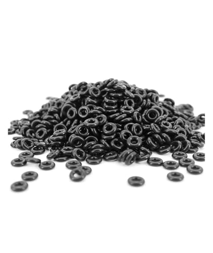 ZHGUIMING Nitrile rubber thickness cs 0.3/0.4/0.5/0.6/0.7/0.8mm O-ring rubber sealing ring gasket grommet silicon ring OD1.3-81mm(OD2.7xID1.5xCS0.6mm) von PSDFJAD