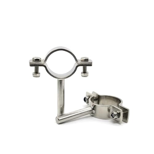 zhuguim Alle Größen 12-204mm 304 Edelstahl Sanitär Rohr Klemme Clips Unterstützung Rohr Halterung L = 55MM(85mm) von PSDFJAD