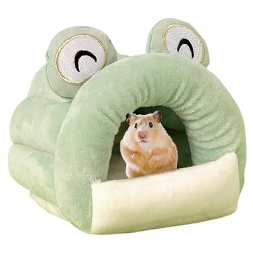 PSFDEWT Meerschweinchen -Versteck Isolierung Waschbarer Winter Hamster Bett gemütlich süßer Hamster Versteck für kleine Haustiere, Frettchen, Chinchilla, Hasen Medium 6.3x5.1x5.1in PSFDEWT Meerschweinchen -Versteck Isolierung Waschbarer Winter Hamster Bett gemütlich süßer Hamster Versteck für kleine Haustiere, Frettchen, Chinchilla, Hasen Medium 6.3x5.1x5.1in von PSFDEWT