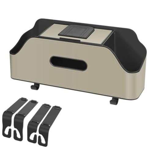 PSFVHHQI Auto Kopfstütze Rücksitz Organizer für Ducato 2006-2021 2023, Multifunktional Sitz Aufbewahrungsbox mit Getränkehalter Tissue und Haken,Beige PSFVHHQI Auto Kopfstütze Rücksitz Organizer für Ducato 2006-2021 2023, Multifunktional Sitz Aufbewahrungsbox mit Getränkehalter Tissue und Haken,Beige von PSFVHHQI