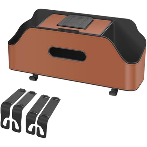 PSFVHHQI Auto Kopfstütze Rücksitz Organizer für Romeo GT 2004-2012, Multifunktional Sitz Aufbewahrungsbox mit Getränkehalter Tissue und Haken,Orange PSFVHHQI Auto Kopfstütze Rücksitz Organizer für Romeo GT 2004-2012, Multifunktional Sitz Aufbewahrungsbox mit Getränkehalter Tissue und Haken,Orange von PSFVHHQI