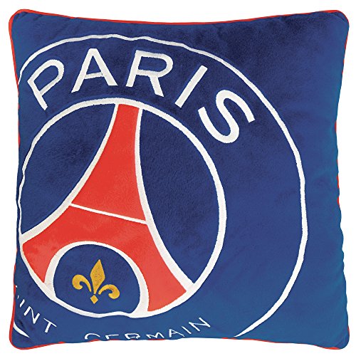 PSG Logo Kissen 36x36, Polyester, blau, 1 Stück (1er Pack) von CTI