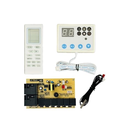 Klimaanlagen-Steuersystemplatine, Klimaanlagen-Bedienfeld-Set Mit Hintergrundbeleuchtetem LCD-Display, Zubehör, Klimaanlagen-Wechselrichter(06) von PSGFEHJJ