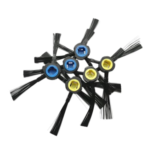 Seitenbürste for Staubsauger, Kompatibel Mit ZACO, Kompatibel Mit ILIFE, A7 A9s A10s A80 Plus L100 B5 Max V9e V8S V80 V8c V85 V8e V8 Plus, Teile for Roboterstaubsauger(6pcs) von PSGFEHJJ