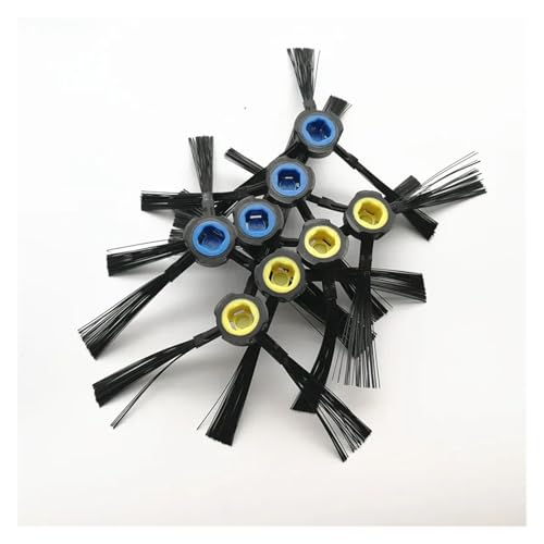 Seitenbürste for Staubsauger, Kompatibel Mit ZACO, Kompatibel Mit ILIFE, A7 A9s A10s A80 Plus L100 B5 Max V9e V8S V80 V8c V85 V8e V8 Plus, Teile for Roboterstaubsauger(8pcs) von PSGFEHJJ