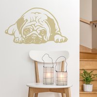 Mops Vinyl Wand Aufkleber, Home Decor, Auto & Ipad Aufkleber Mops Vinyl Wand Aufkleber, Home Decor, Auto & Ipad Aufkleber von PSIAKREW