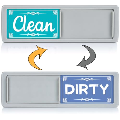 Dirty Clean Dishwasher Magnet - Clean Dirty Magnet for Dishwasher Magnete-Schild f¨¹r Geschirrsp¨¹ler Clean Dirty K¨¹hlschrankmagnete f¨¹r K¨¹hlschrank Dekor mit Saubere und Schmutzige f¨¹r Sp¨¹lm von PSLER