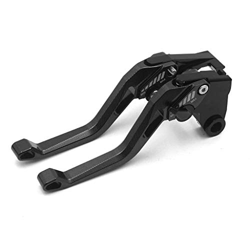 PSLER 5D Rautenbremskupplungshebel für Z750 (Not Z750S model) 2007-2012 (Schwarz) von PSLER