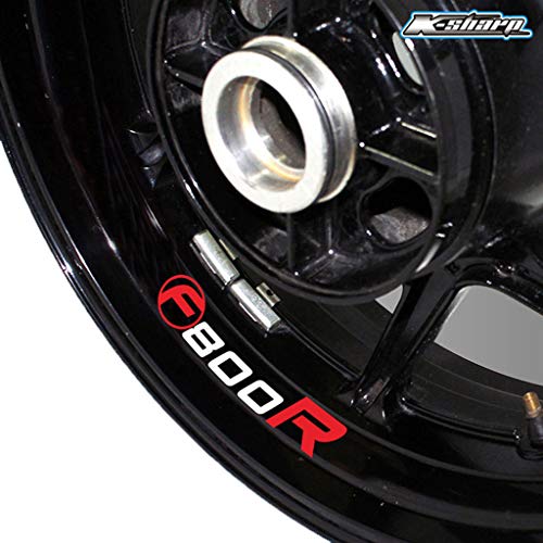 psler Motorrad Reifen Reflektierende Aufkleber Felgenaufkleber für F800R von PSLER