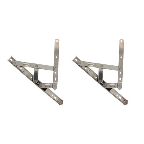 Flügelfenster-Reibscharnier bleiben silberfarbene Heimwerker-Zubehör-Werkzeuge(10inch2.5 2pc) von PSNKLMM