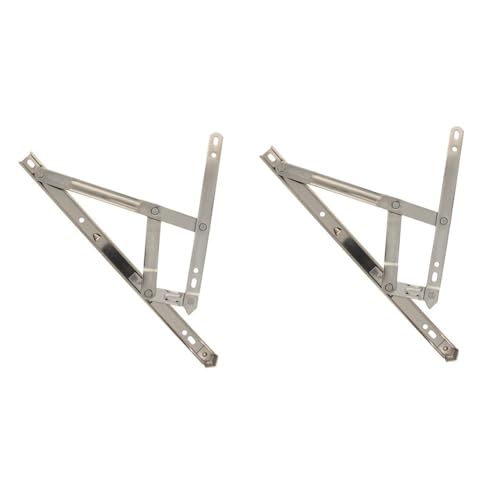 Flügelfenster-Reibscharnier bleiben silberfarbene Heimwerker-Zubehör-Werkzeuge(12inch2 2pc) von PSNKLMM