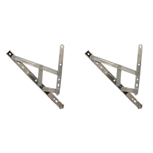 Flügelfenster-Reibscharnier bleiben silberfarbene Heimwerker-Zubehör-Werkzeuge(12inch2.5 2pc) von PSNKLMM