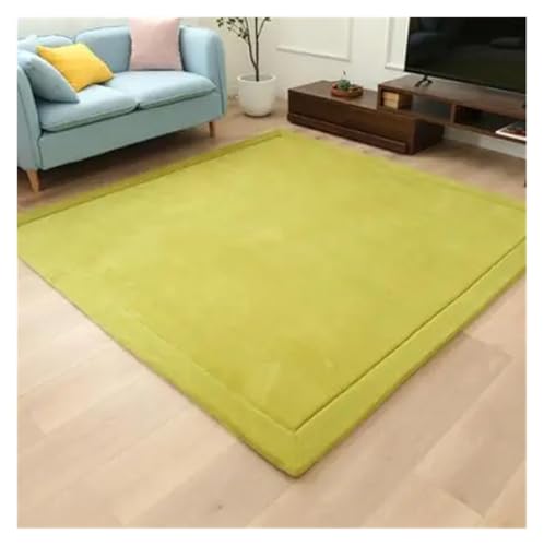 PSNKLMM 2CM Dicke Spielmatten Korallen Fleece Decke Teppich Kinder Krabbeln Verdickte Nacht Tatami Teppich Kissen Matratze(F,60cmx200cm) von PSNKLMM