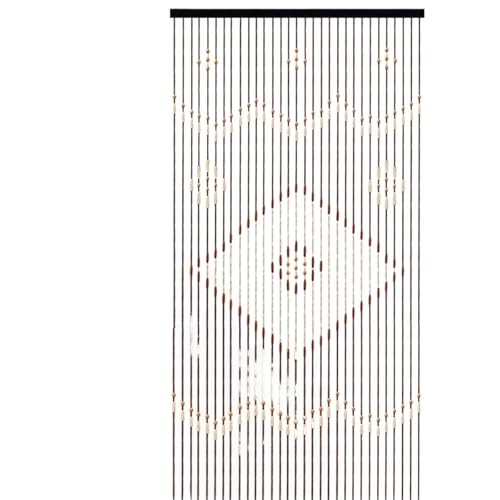 PSNKLMM 90x190cm Holz Bambus Perlen Vorhang Hängen Raumteiler Tür Bildschirm PSNKLMM 90x190cm Holz Bambus Perlen Vorhang Hängen Raumteiler Tür Bildschirm von PSNKLMM