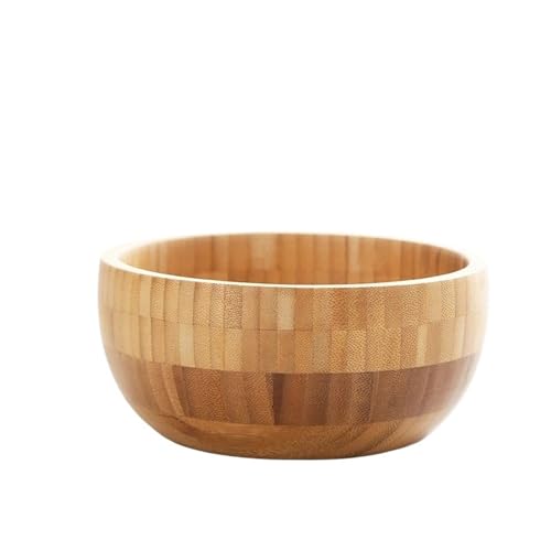 PSNKLMM Salat Holz Schüssel Nudel Nudeln Set Große Und Becken Küche Zubehör(C 20X 8cm) von PSNKLMM