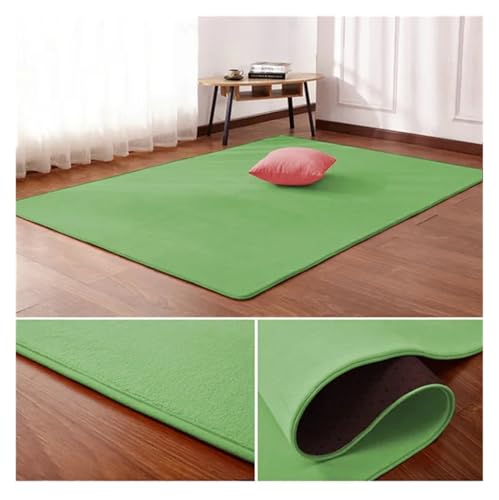 PSNKLMM Wohnzimmer Teppich Bodenmatte Schlafzimmer Bett Korallen Fleece Decke Studie Tür Teppich Korallen Fleece Kissen(1,140 x200cm) von PSNKLMM