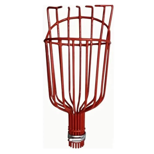Tiefer Korb Obstpflücker Kopf Praktischer Obstpflücker Catcher Apfelpflücker Pfirsichpflückwerkzeuge(Red) von PSNKLMM