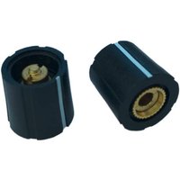PSP S130-400-1 S130-400-1 Drehknopf Grau (Ø x H) 13mm x 13.5mm 1St. von PSP
