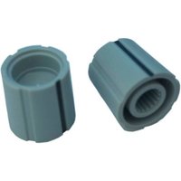 PSP S130-618-2 S130-618-2 Drehknopf Grau (Ø x H) 13mm x 13.5mm von PSP
