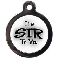 Es Ist Sir To You Haustiermarke von PSPetTag