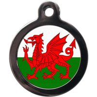 Flagge Von Wales Haustiermarke - Red Dragon Flag Tags Flagge Von Wales Haustiermarke - Red Dragon Flag Tags von PSPetTag
