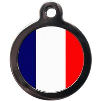 Frankreich Flagge Tag - Für Hunde Und Katzen Tags von PSPetTag