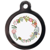 Halsbandanhänger - Hübsche Blumen Tags von PSPetTag