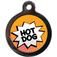 Hot Dog Individuelle Haustier Tags von PSPetTag