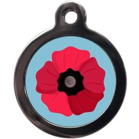 Individuelle Haustier Tags - Personalisierte Poppy Hundehalsband von PSPetTag