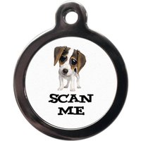 Jack Russel Scan Me Haustiermarke von PSPetTag