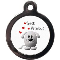Personalisierte Best Friends Haustiermarke von PSPetTag