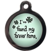Personalisierte Forever Home Haustiermarke - Rettung Haustier Hund Katze Tags von PSPetTag