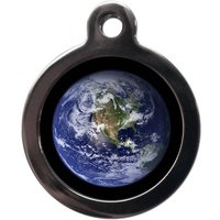 Planet Erde Haustiermarke - Nature Dog Cat Tags von PSPetTag